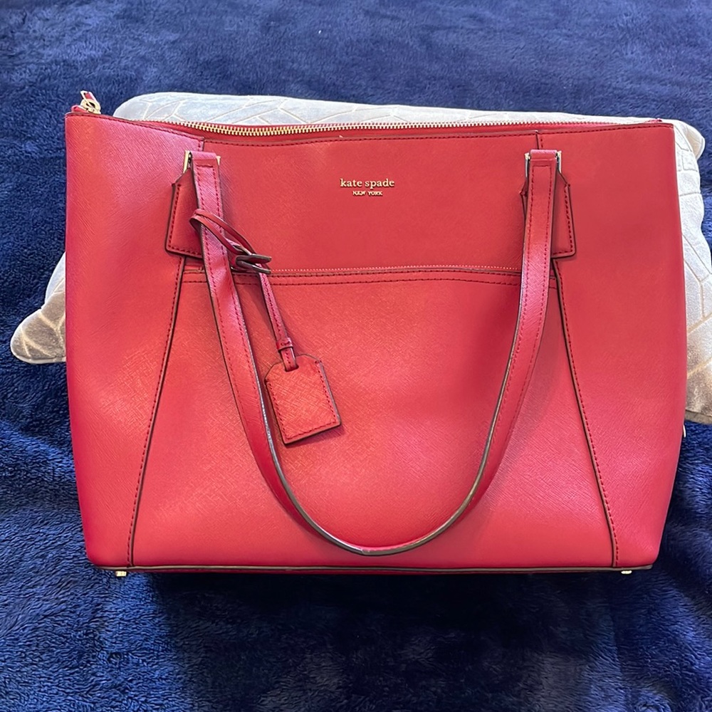 Kate Spade Large Tote, see measurements.